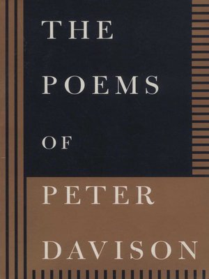 cover image of The Poems of Peter Davison